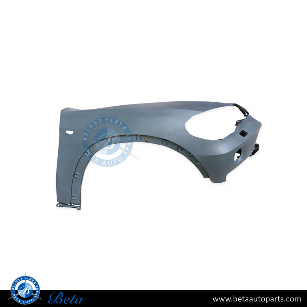 BMW X5 E70 (2007-2010), Front Fender with Washer with SLP - Plastic (Right), Taiwan, 51657178396
