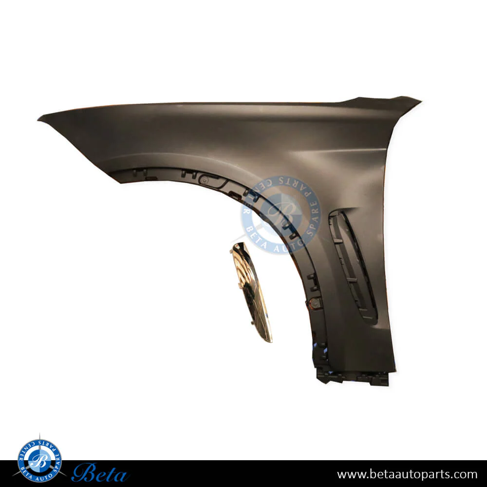 BMW X6 F16 (2015-2019), Front Fender without SLP Hole (Left), China, 51657418955