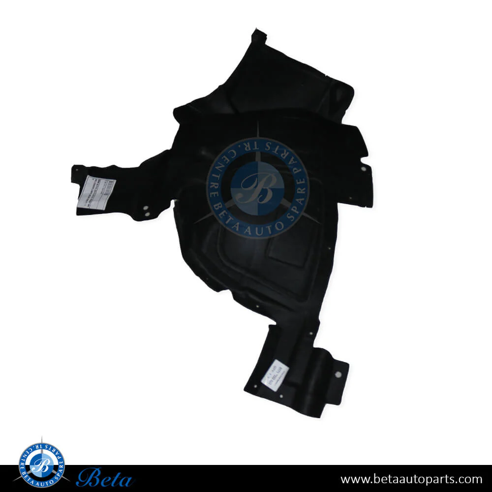 BMW X6 F16 (2015-2019), Front Wheel Fender Liner Rear Half Flannel (Left), China, 51717333523