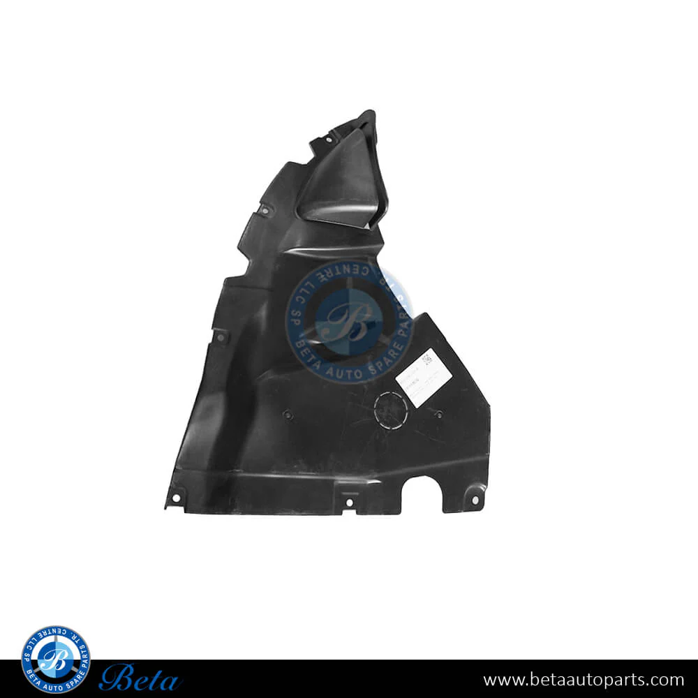 BMW X6 G06 (2020-Up), Front Wheel Fender Liner Triangular Cover M-Tek (Right), China, 51118092242