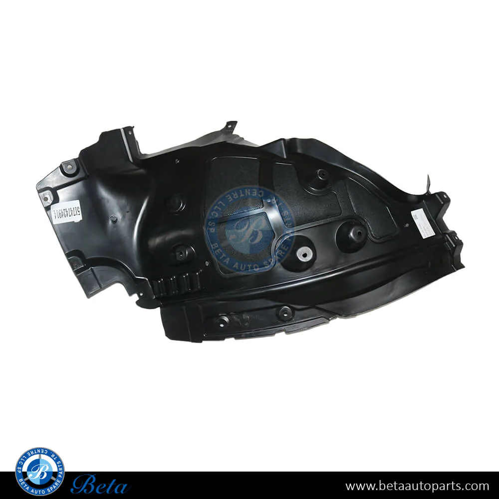 BMW X7 G07 (2019-Up), Front Wheel Fender Liner Rear Half (Right), China, 51747424914