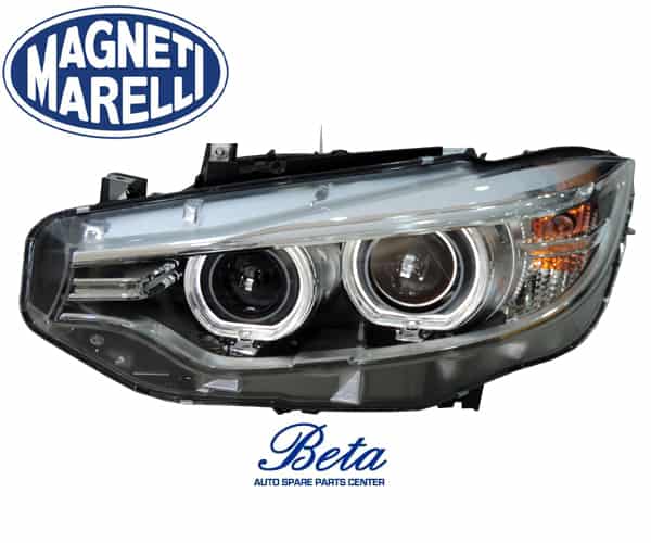 BMW 4 Series F32 / F36 (2014-2017), Headlamp Xenon LED with ASF (Left), Magneti Marelli, 7377839
