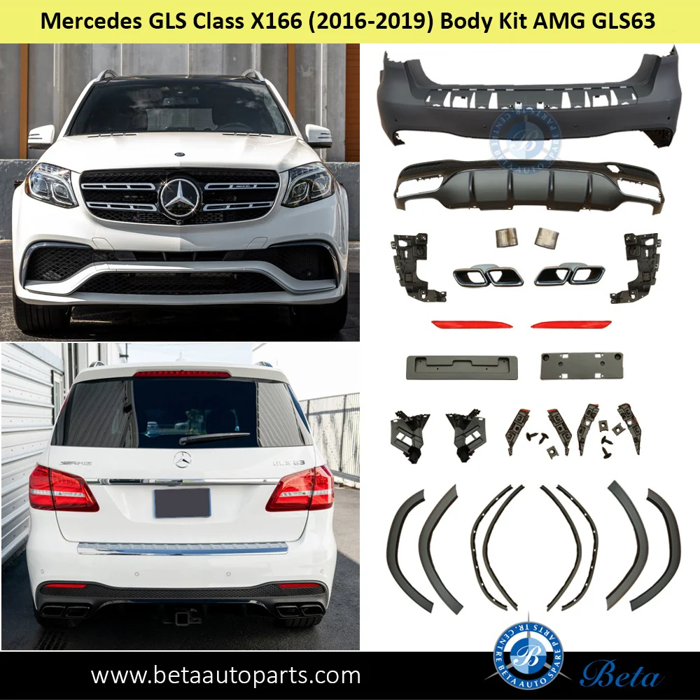 Mercedes GLS-Class X166 (2016-2019), Body Kit AMG GLS63, China - Image 3