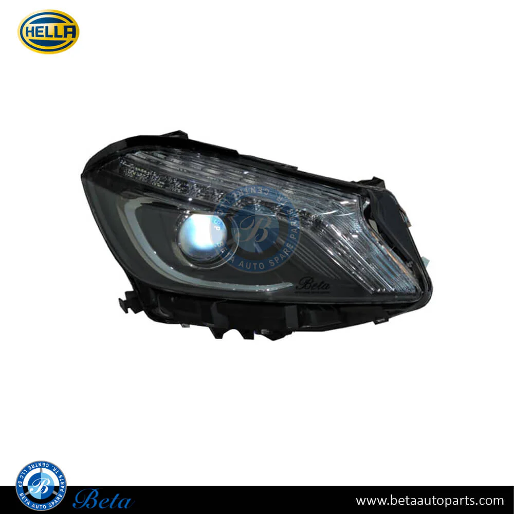 Mercedes A-Class W176 (2013-2015), Headlamp Xenon LED (Right), Hella, 1768202861