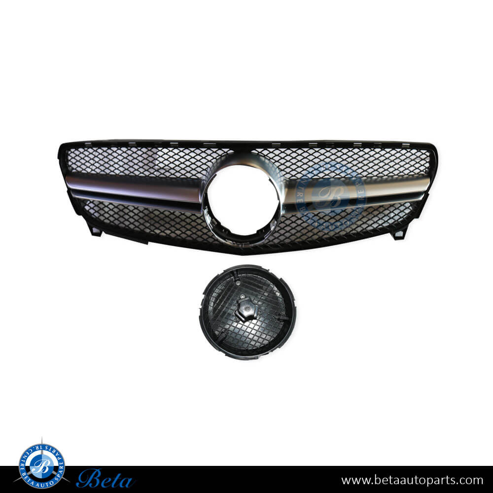 Mercedes A-Class W176 (2016-2018), Radiator Grille AMG A45 Look (Silver), China, 1768880100