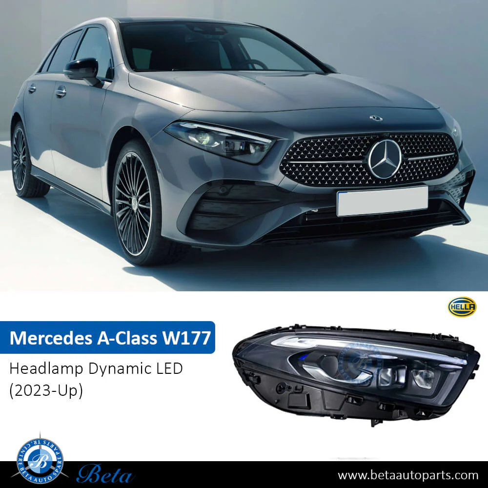 Mercedes A-Class W177 (2023-Up), Headlamp Dynamic LED (Right), Hella, 1779067004 - Image 3