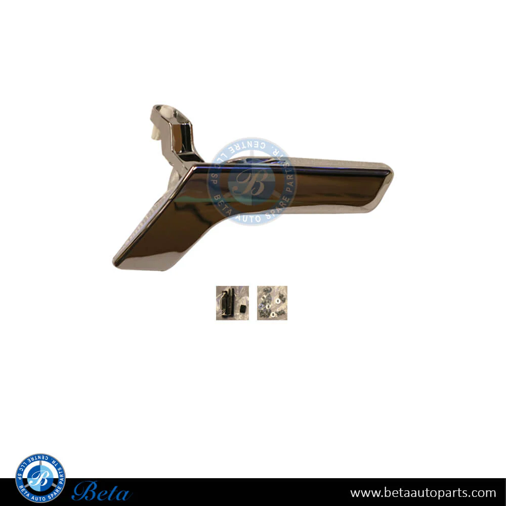 Mercedes C-Class / GLK-Class W204 / X204 (2008-2015), Inner Door Pull Handle - Bright Chrome (Right), China, 2047207262