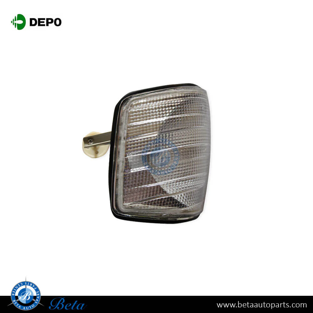 Mercedes C-Class W201 (1983-1993), Corner Lamp - White (Left), Depo, 2018260343