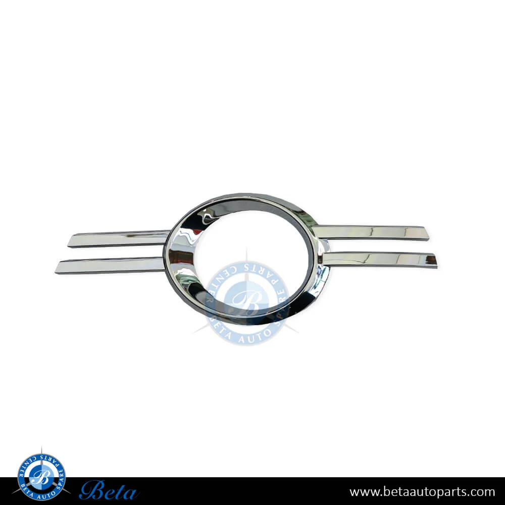 Mercedes C-Class W204 (2008-2010), Fog Lamp Cover Moulding - Chrome (Left), Taiwan, 2048851174