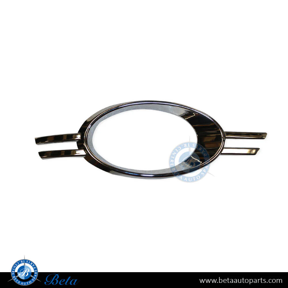 Mercedes C-Class W204 (2008-2010), Fog Lamp Cover Moulding for Oval Shape - Chrome (Left), China, 2048851374