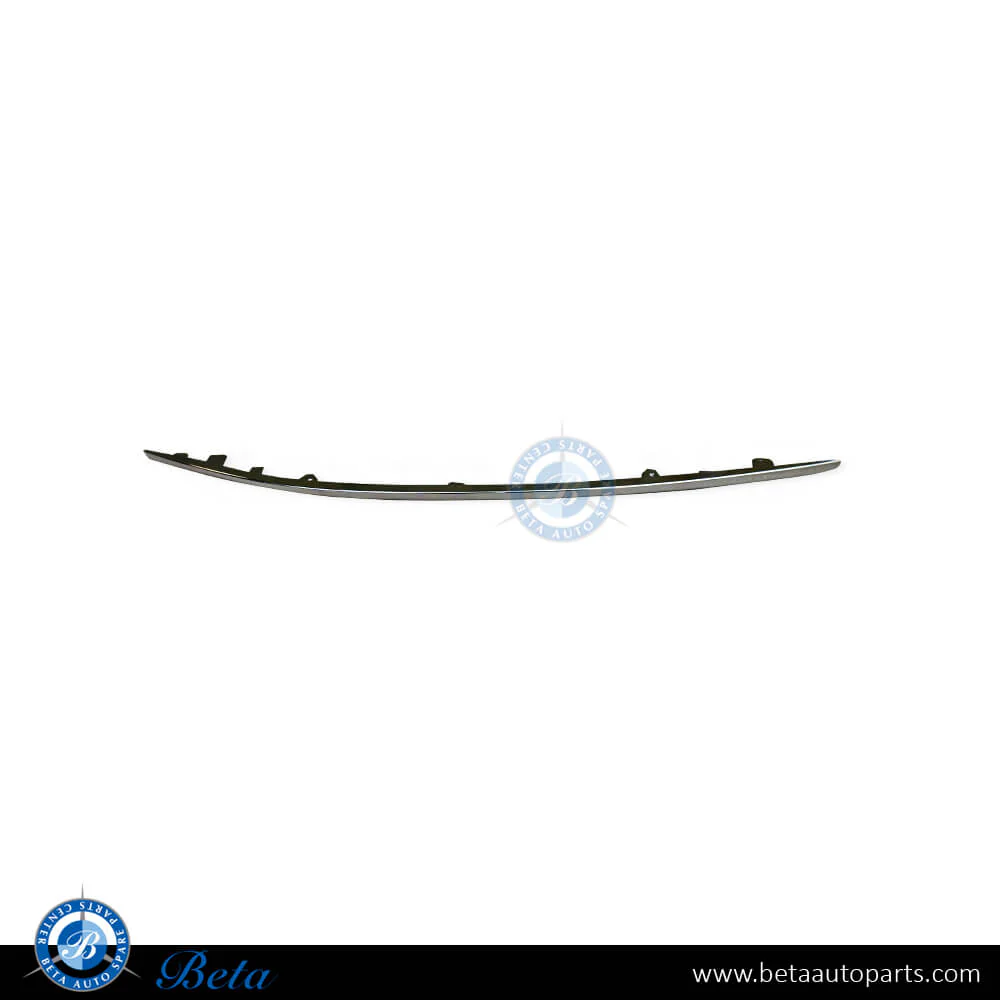Mercedes C-Class W205 (2015-2018), Front Bumper Lower Moulding Avantgarde - Chrome (Left), China, 2058851174
