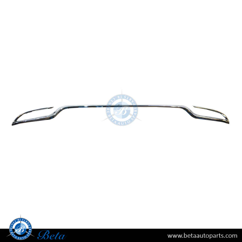 Mercedes C-Class W205 (2015-2018), Rear Bumper Lower Moulding Avantgarde - Chrome (Center), China, 2058851621