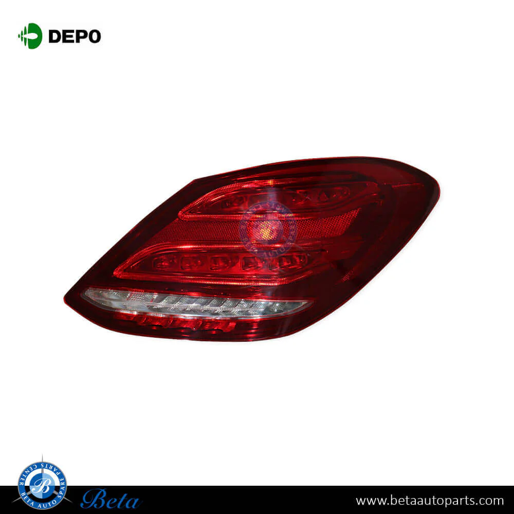 Mercedes C-Class W205 (2015-2018), Tail Lamp LED - USA Type (Right), Depo, 2059062102