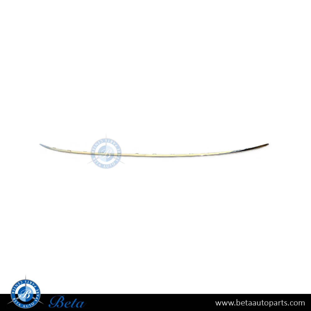 Mercedes C-Class W205 (2019-2021), Front Bumper Lower Moulding for Luxury - Chrome (Center), China, 2058853001