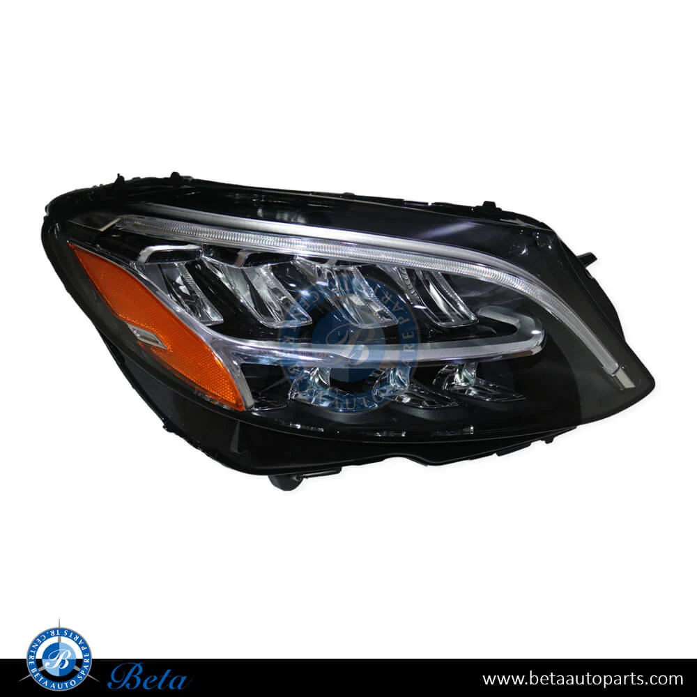 Mercedes C-Class W205 (2019-2021), Headlamp Static LED - USA Type (Right), China, 2059066104 / 2059064006