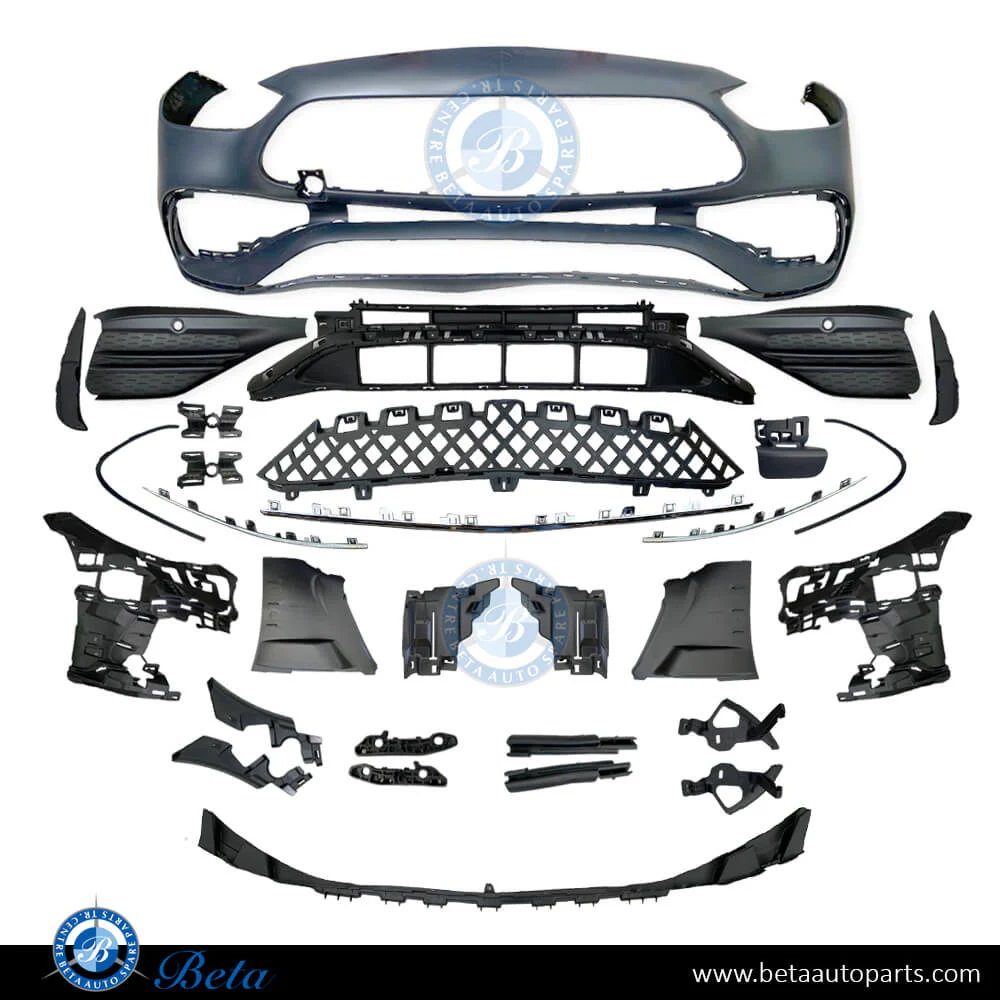 Mercedes C-Class W206 (2022-Up), Front Bumper Normal AMG with Park Assist, China, 2068859201