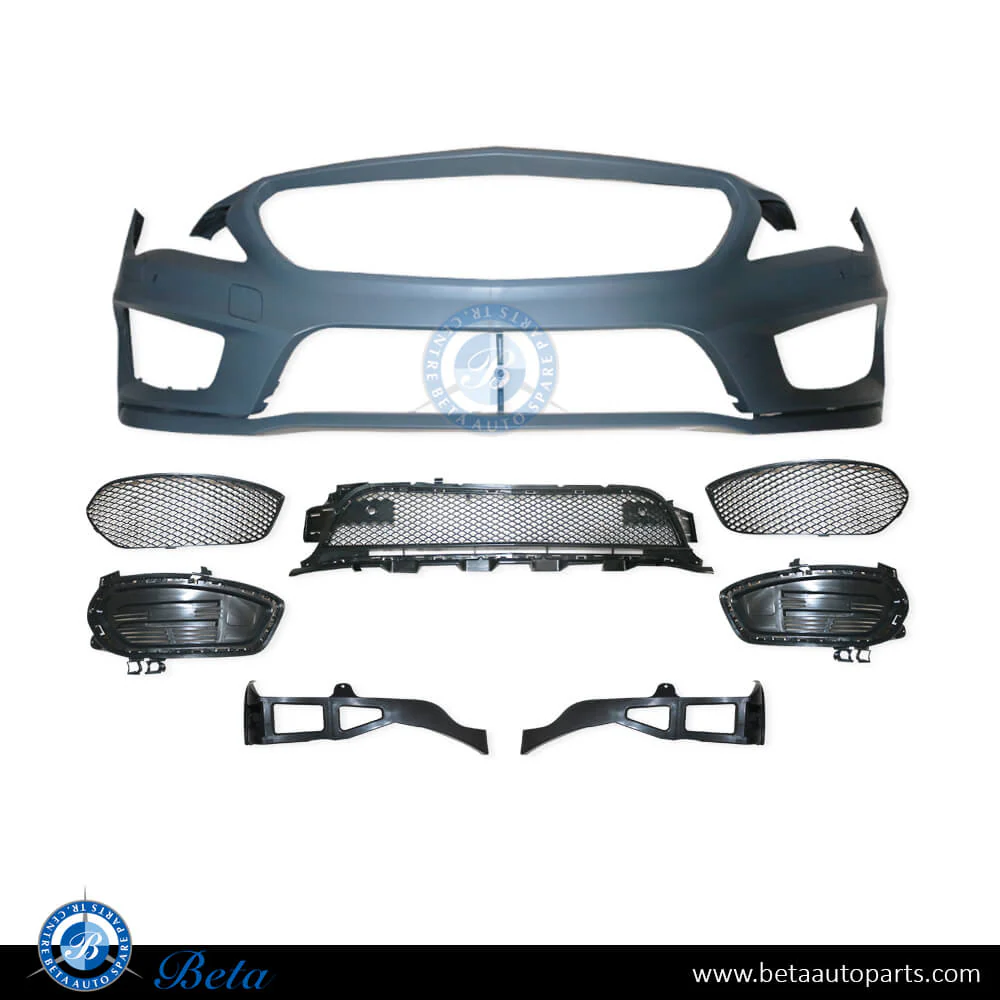 Mercedes CLA-Class C117 (2013-2016), Front Bumper AMG CLA45 with PDC with Washer, China, 1178804840