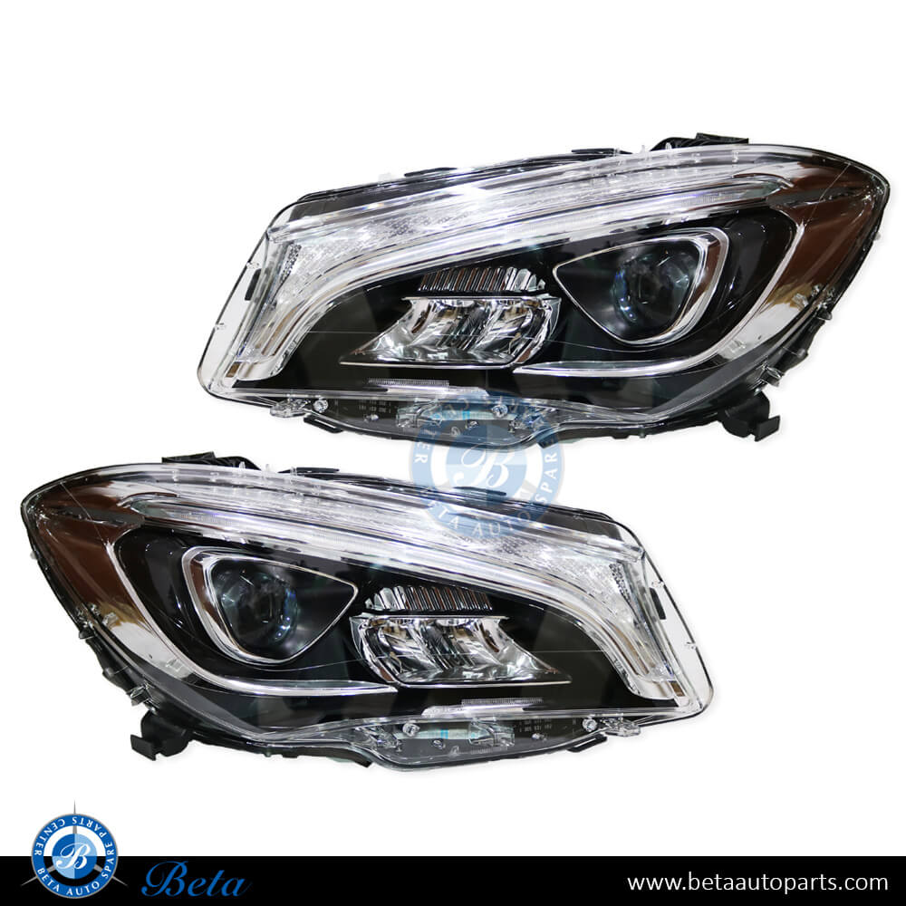 Mercedes CLA-Class C117 (2013-2018), Headlamp Upgrade from Normal to LED - USA Type, China, 1178200261 / 1178204561