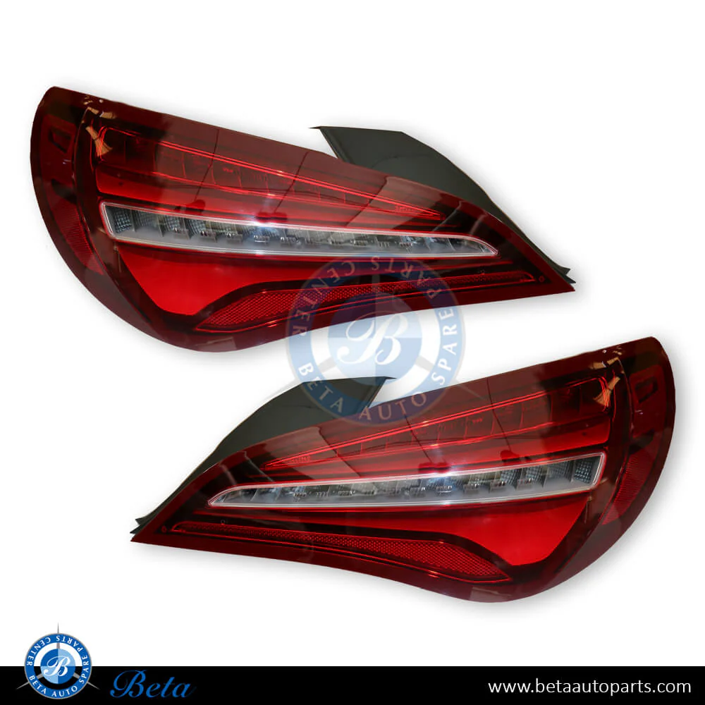Mercedes CLA-Class C117 (2013-2018), Tail Lamp Upgrade From Normal to 2017 LED Look (Fits USA and Europe), China, 1179061900 / 1179062000