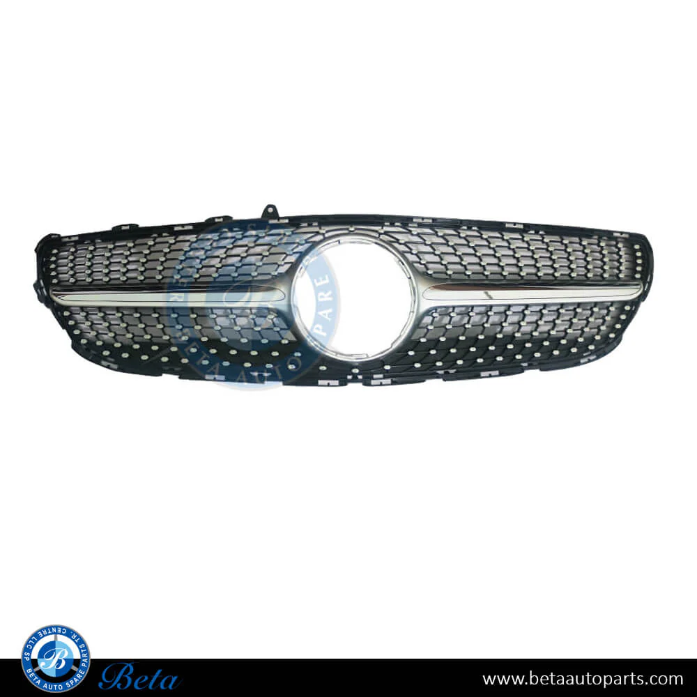 Mercedes CLS-Class W218 (2015-2018), Radiator Grille Diamond Look without Camera Hole without Logo, China, 2188850600