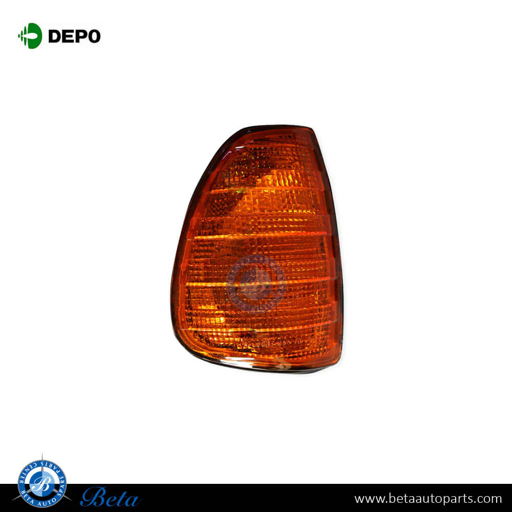 Mercedes E-Class W123 (1976-1985), Corner Lamp - Yellow (Right), Depo, 0008207421