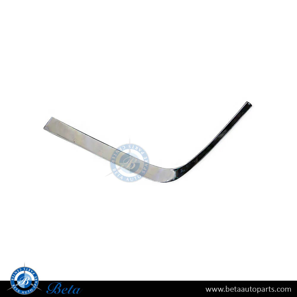 Mercedes E-Class W210 (1996-1999), Front Bumper Moulding - Chrome (Left), China, 2108800536