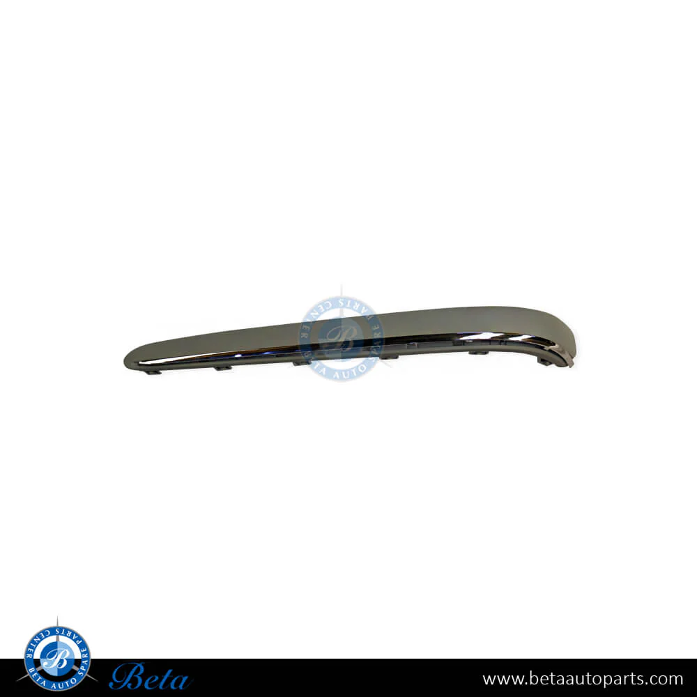 Mercedes E-Class W211 (2003-2005), Rear Bumper Strip with Chrome Moulding Elegance (Right), Taiwan, 2118800412