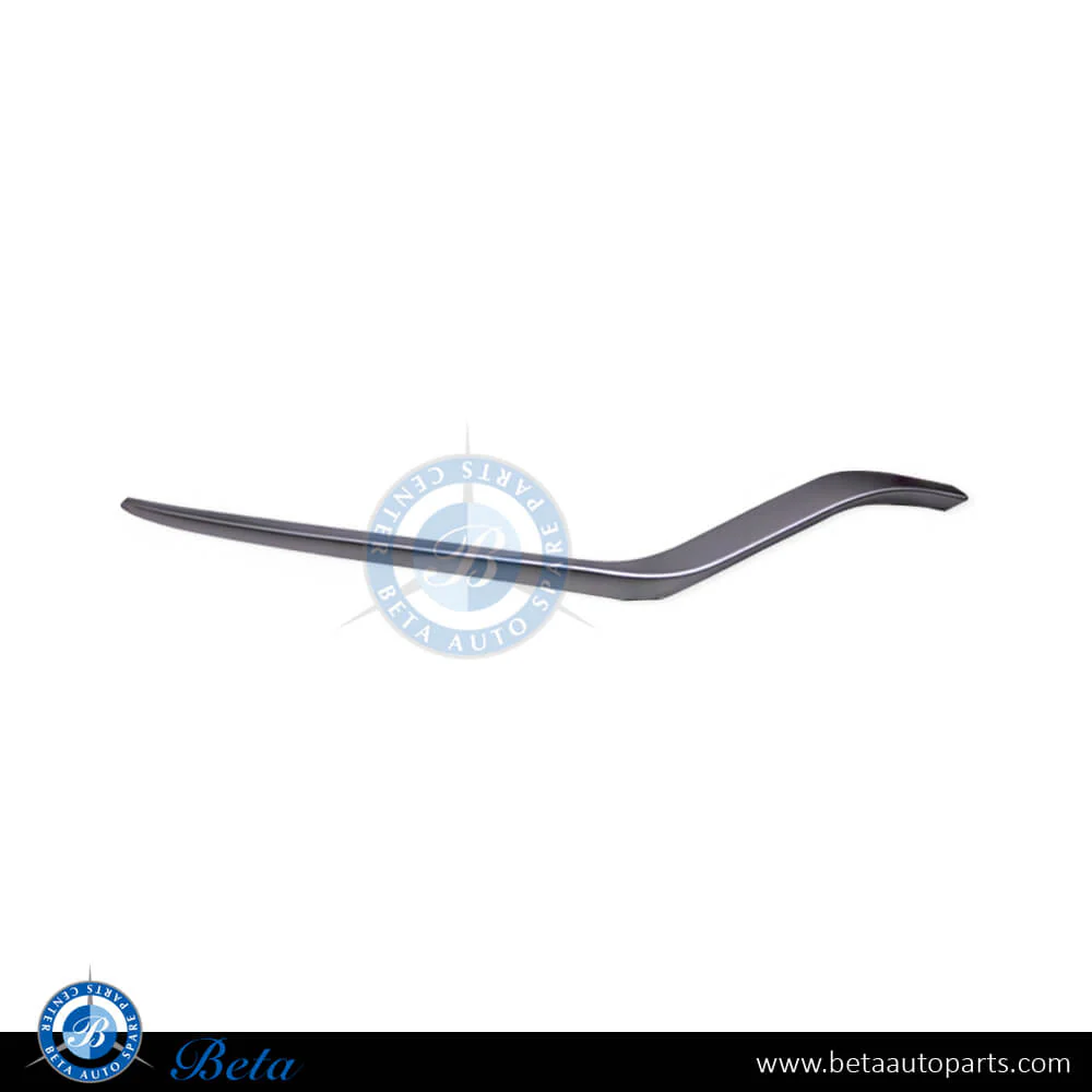 Mercedes E-Class W212 (2014-2016), Front Bumper Lower Moulding AMG E63 Outer - Silver (Right), Taiwan, 2128853474