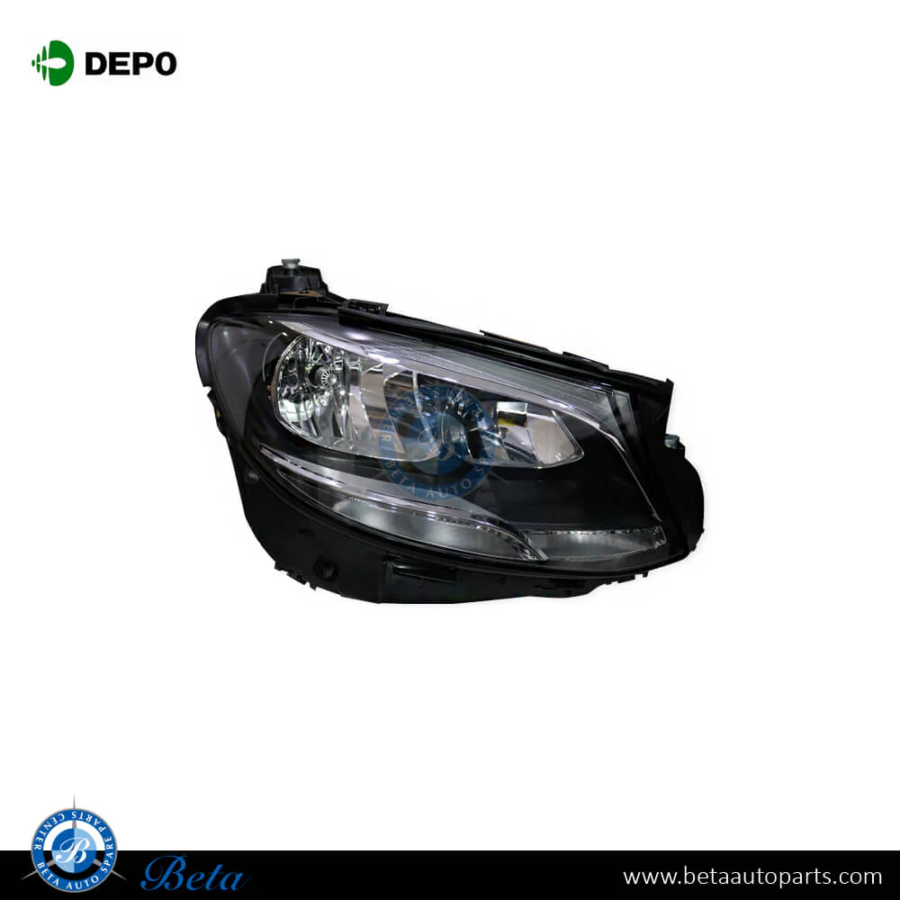 Mercedes E-Class W213 (2017-2020), Headlamp Normal with LED (Right), Depo, 2138202261
