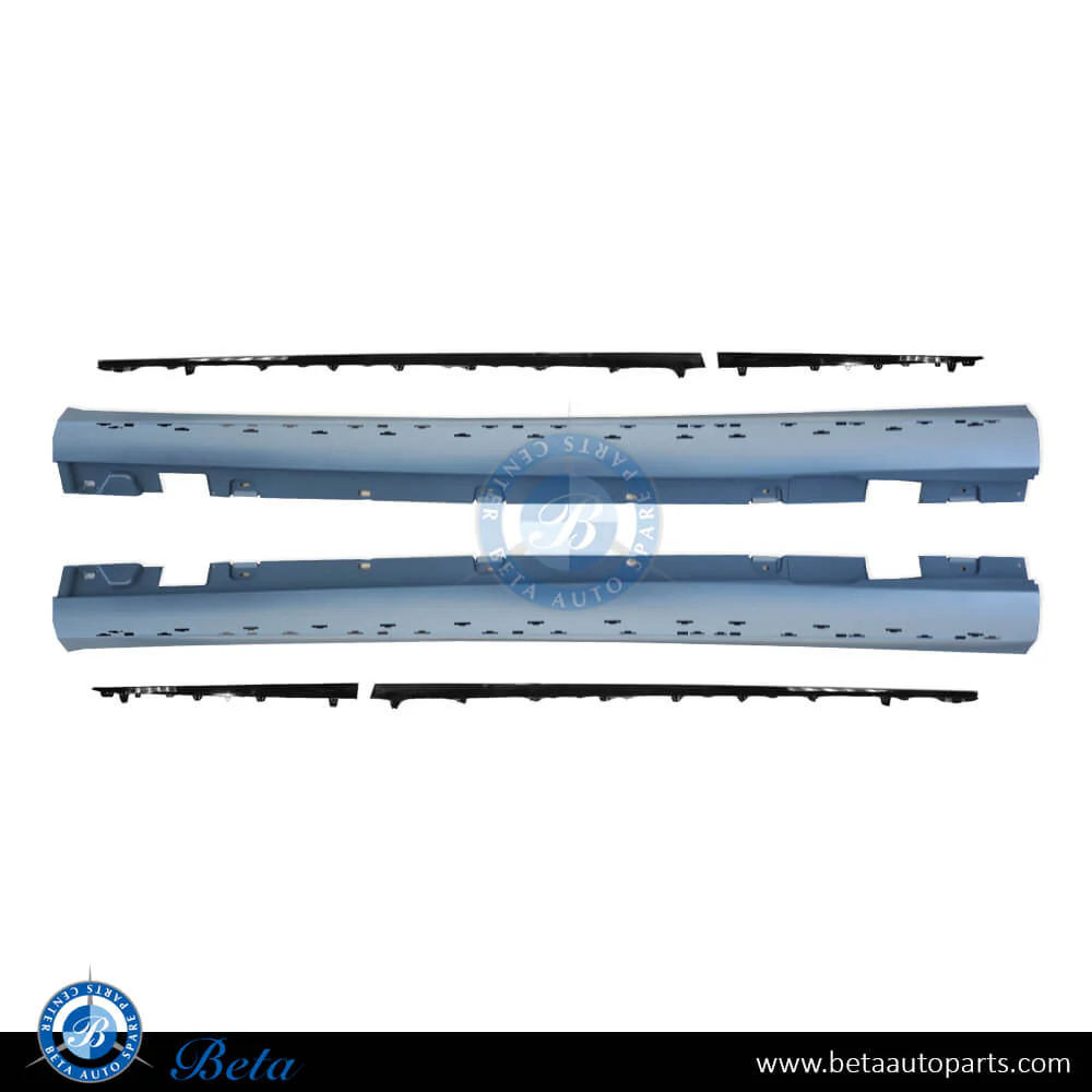 Mercedes E-Class W213 (2017-2023), Side Skirts AMG E63, Taiwan, 2136980100 / 2136980300 / 21369804002136980200