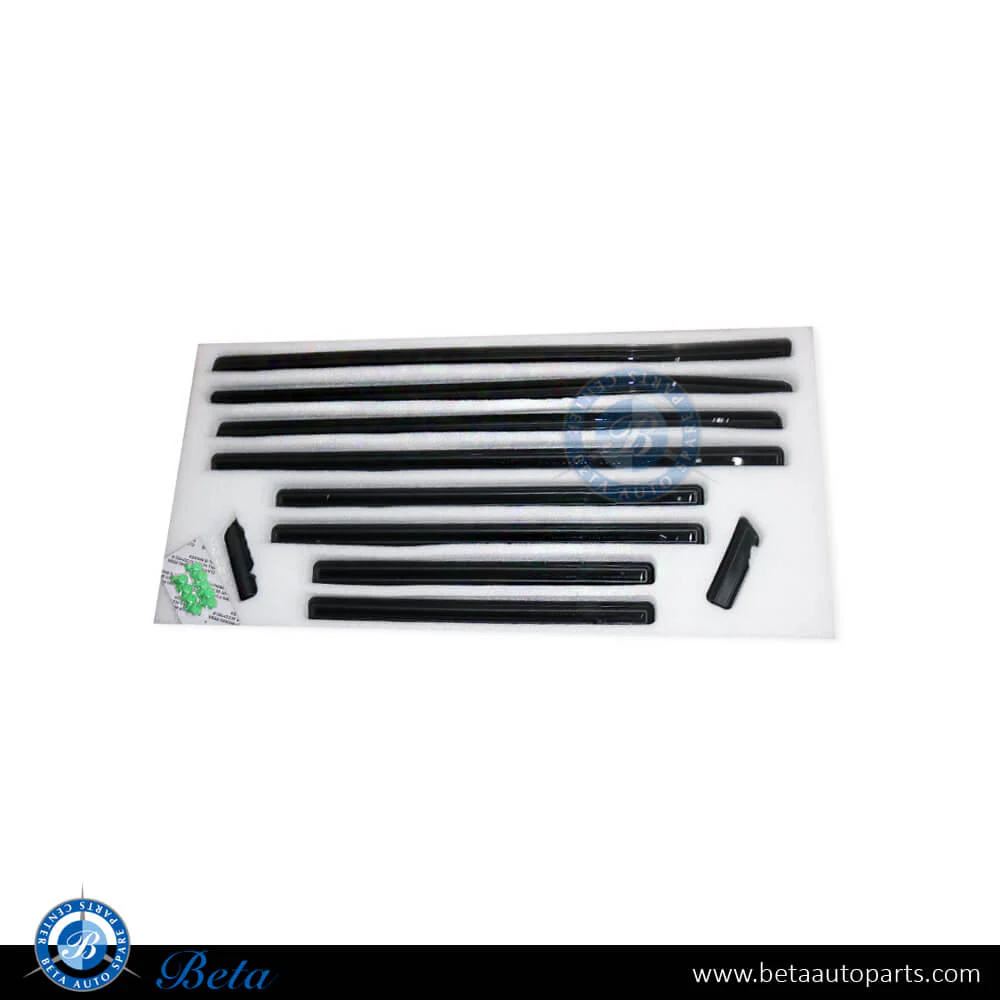 Mercedes G-Class W463 (2001-2017), Door Moulding with Rubber Upgrade to 2018 Look (Black), China, 4636981A00