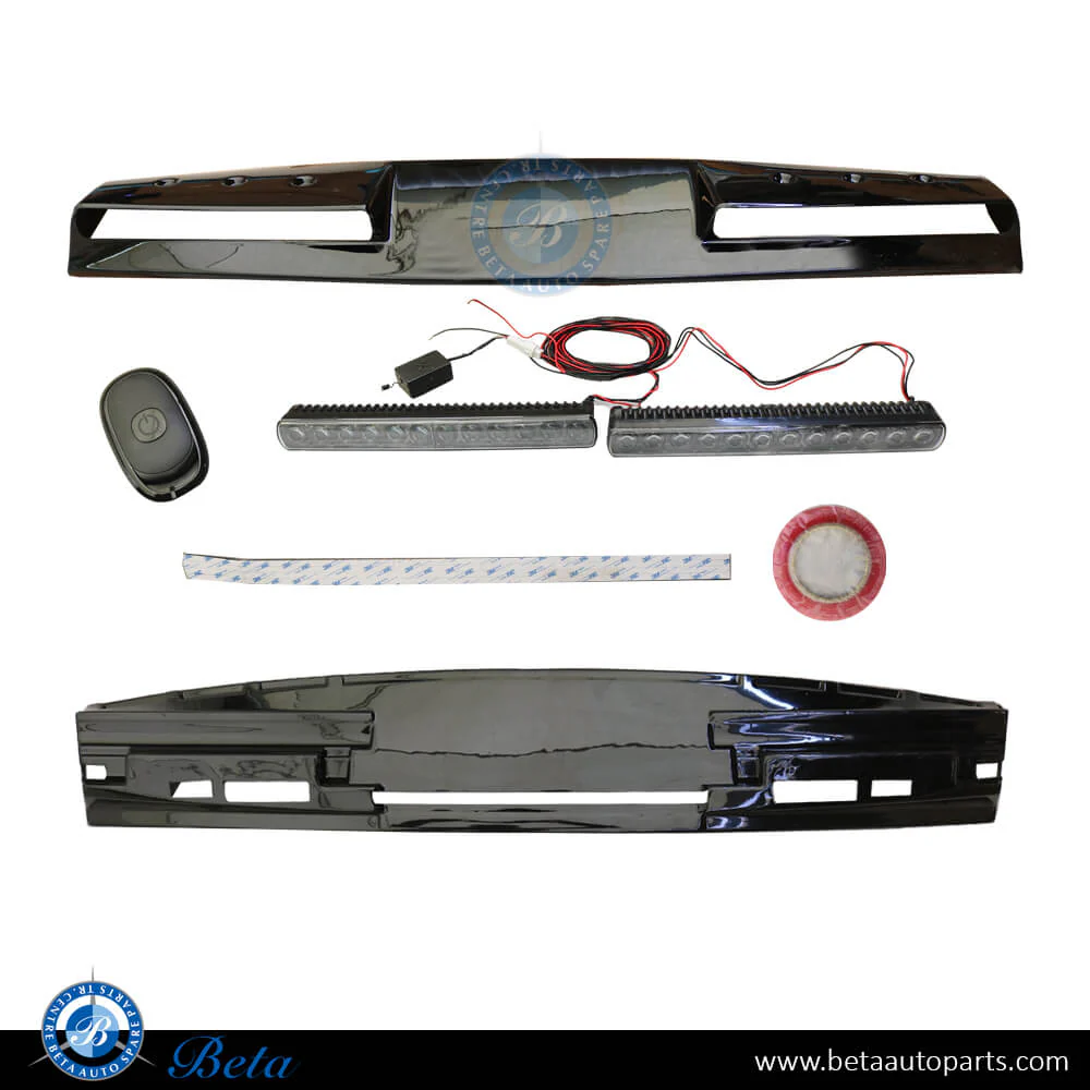 Mercedes GLB-Class X247 (2020-Up), Front Roof Spoiler BBS Look with LED, China