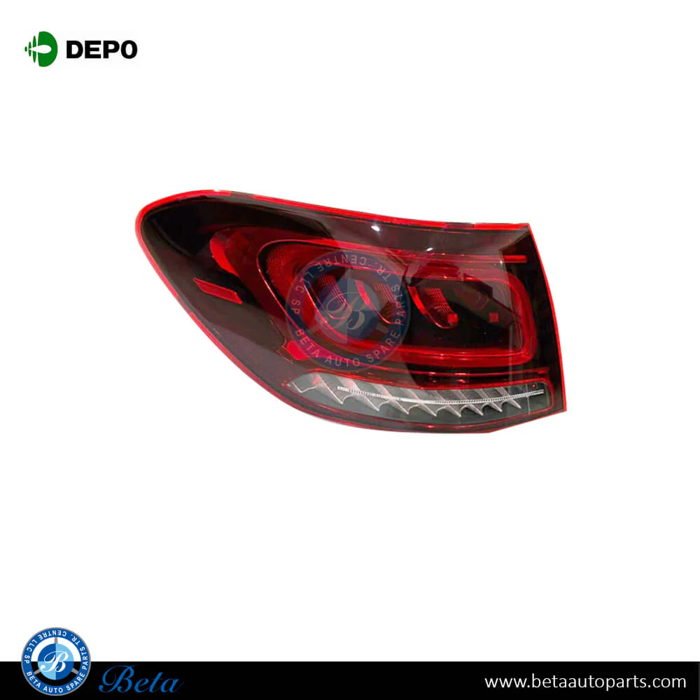 Mercedes GLC-Class W253 (2020-2022), Tail Lamp LED (Left), Depo, 2539069301 / 2539065102
