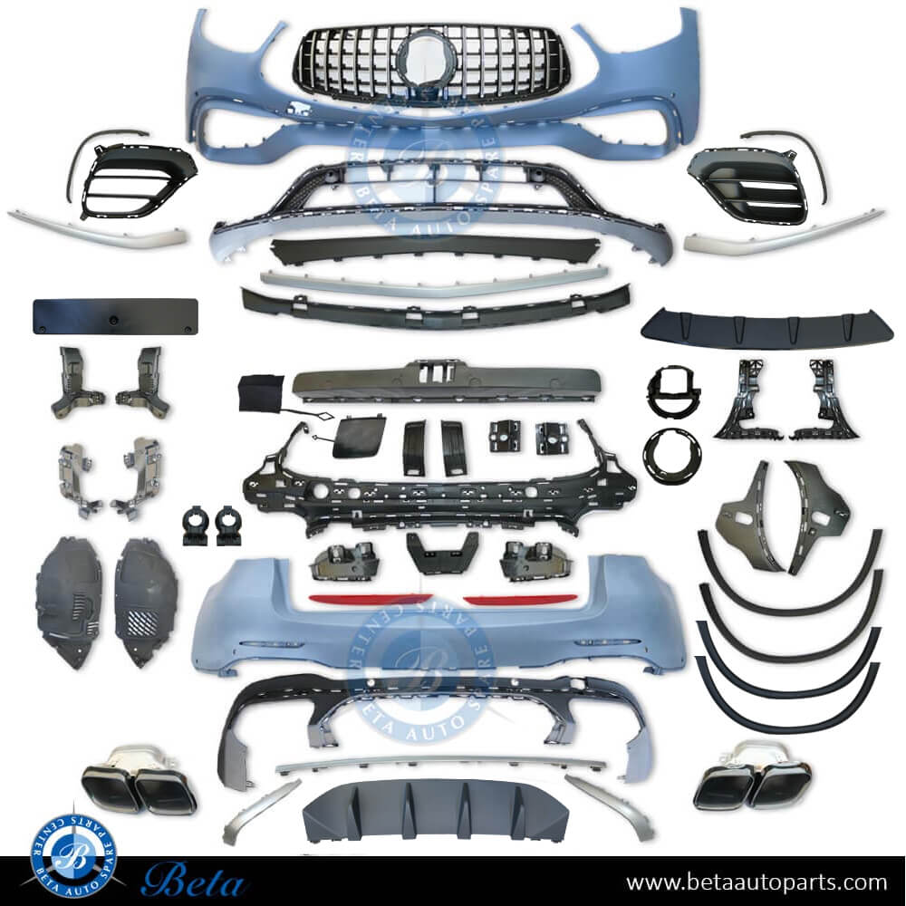 Mercedes GLC-Class W253 (2016-2019), Body Kit Upgrade to 2020 AMG GLC63, China, 2538852A40