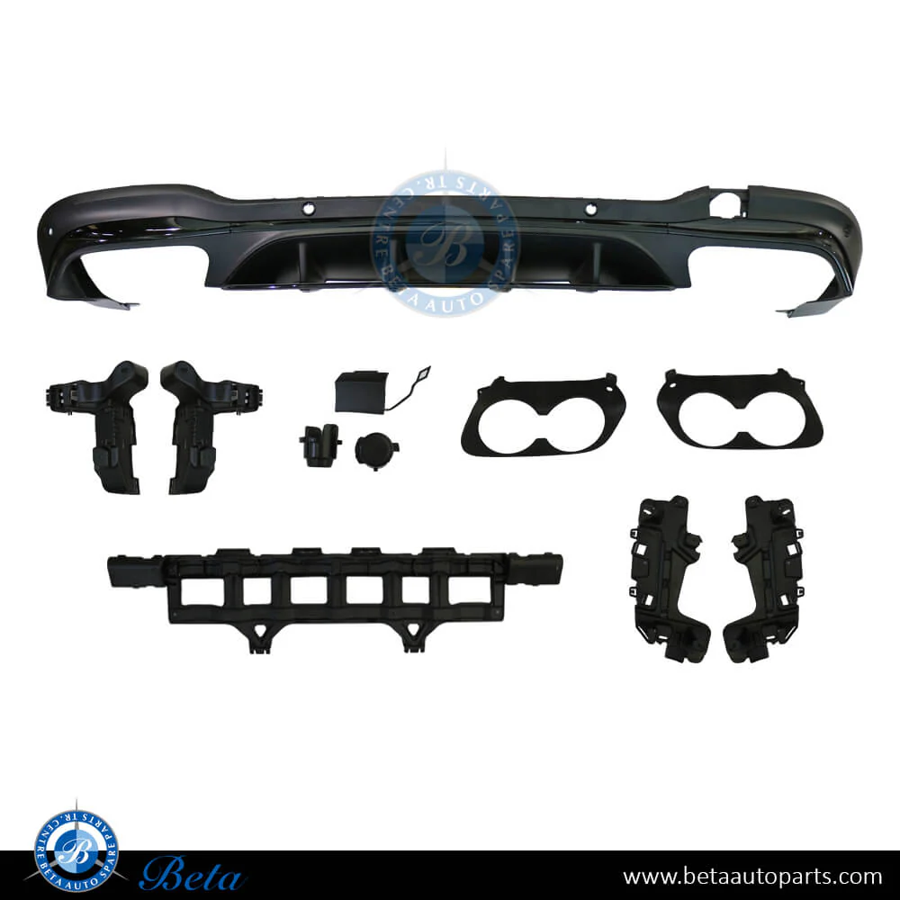 Mercedes GLC-Class W253 (2020-2022), Rear Diffuser AMG GLC43 for Normal AMG, China, 2538852107