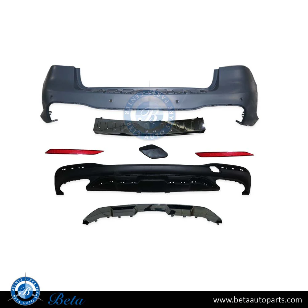 Mercedes GLE-Class W166 (2015-2018), Rear Bumper Normal AMG, China, 1668851038