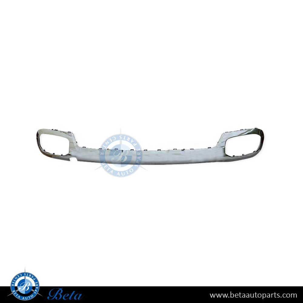 Mercedes GLE-Class / GLS-Class W167 / X167 (2019-2023), Rear Bumper Moulding Normal AMG - Chrome (Center), China, 1678852803