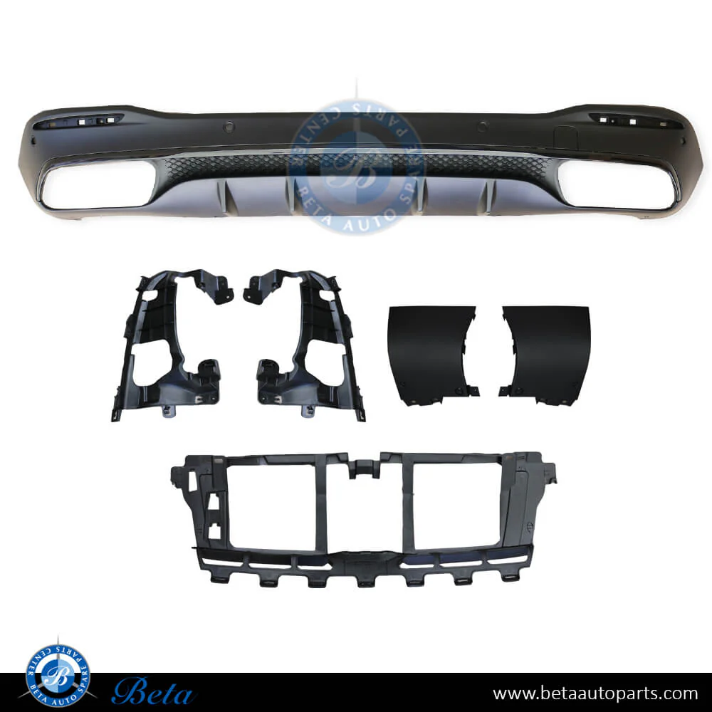 Mercedes GLE-Class W167 (2019-Up), Rear Diffuser AMG GLE63 for Normal AMG, China, 1678859902