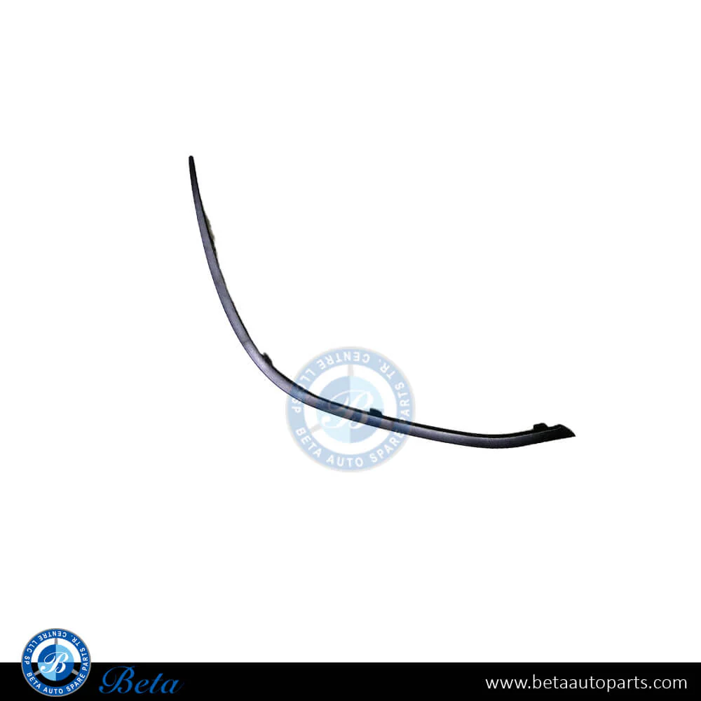 Mercedes GLE-Class W167 / C167 (2019-2023), Front Bumper Lower Grille Upper Moulding GLE63 Black (Left), China, 1678856105