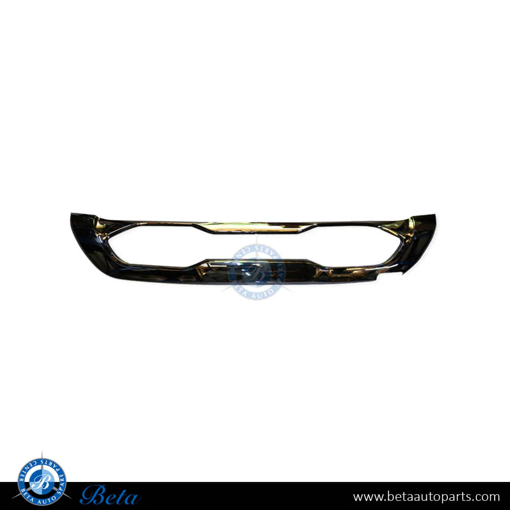 Mercedes GLE-Class W167 / C167 (2019-2023), Front Bumper Lower Moulding - Chrome (Center), China, 1678853300