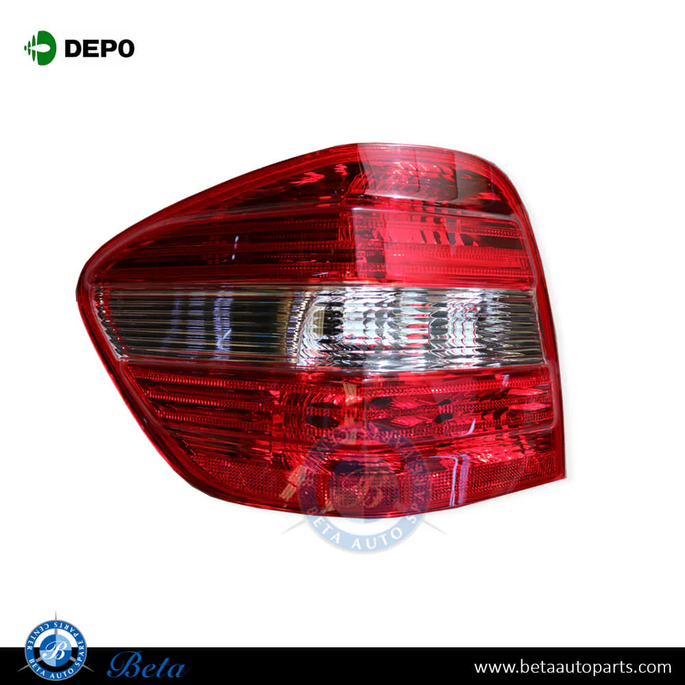 Mercedes ML-Class W164 (2005-2008), Tail Lamp - Gray (Left), Depo, 1648200164 / 1648201964 / 1648200164 / 1649060900