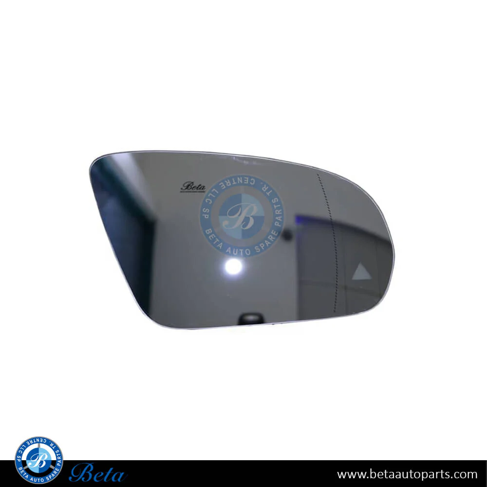 Mercedes W222 / C217 / W213 / C238 / W205 / W253 / C257 (2014-Up), Mirror Glass with Blind Spot (Right), China, 0998100616