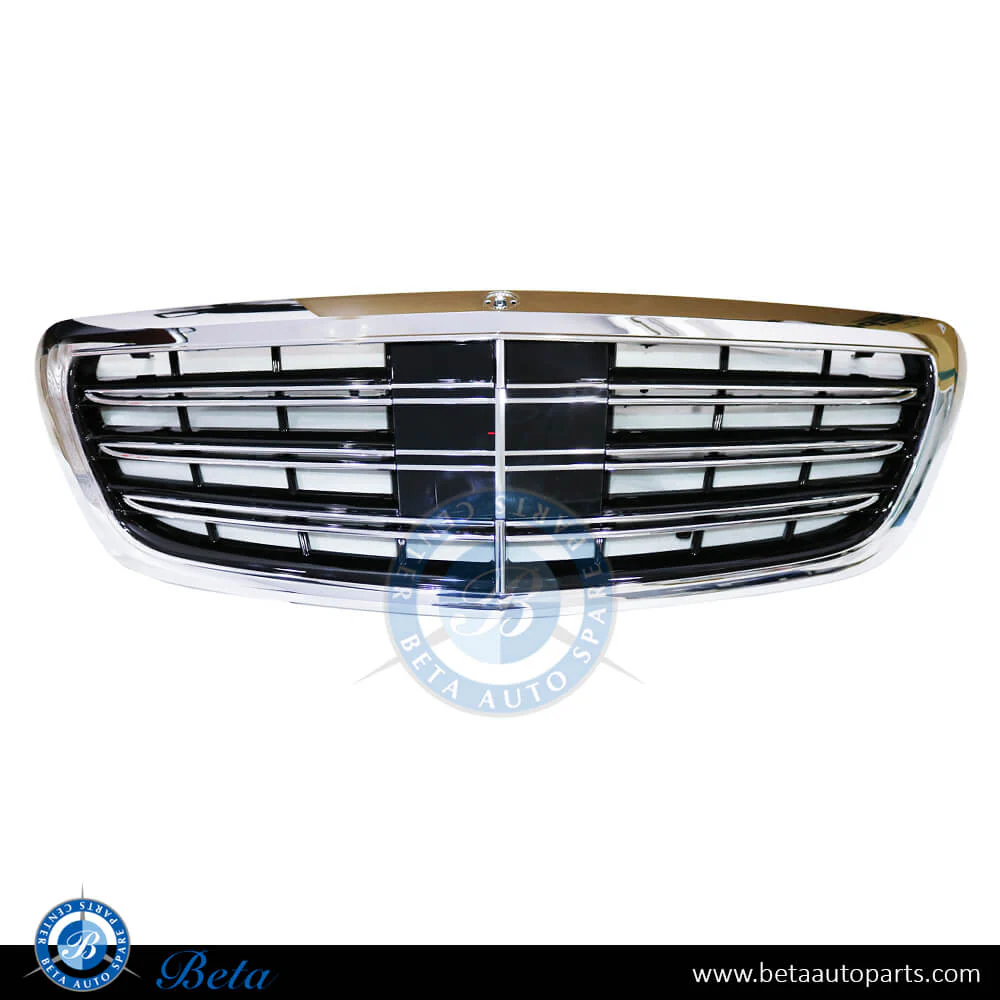 Mercedes S-Class W222 (2014-2020), Radiator Grille AMG S63 without Night Vision, China, 2228802500