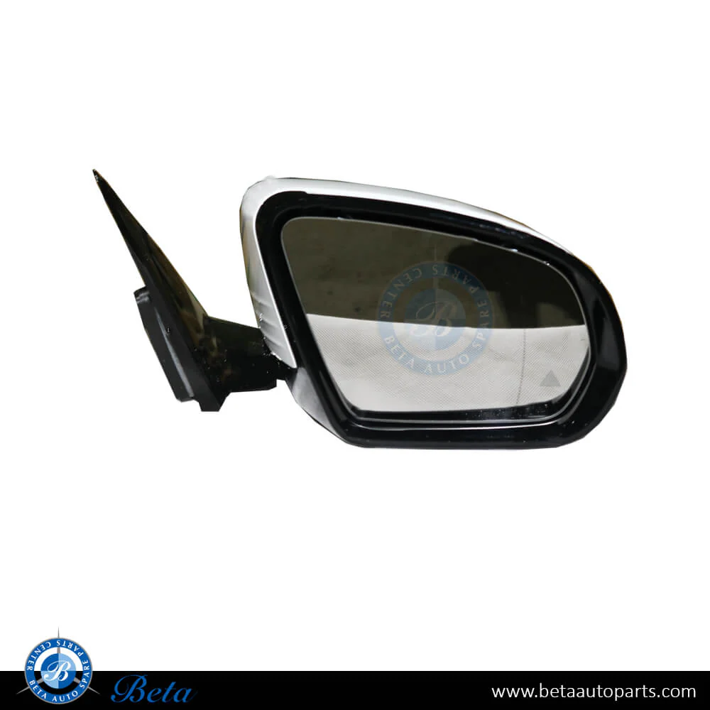Mercedes S-Class W222 (2018-2020), Side Mirror with Blind Spot with Camera - 18 Pins (Right), China, 2228106601