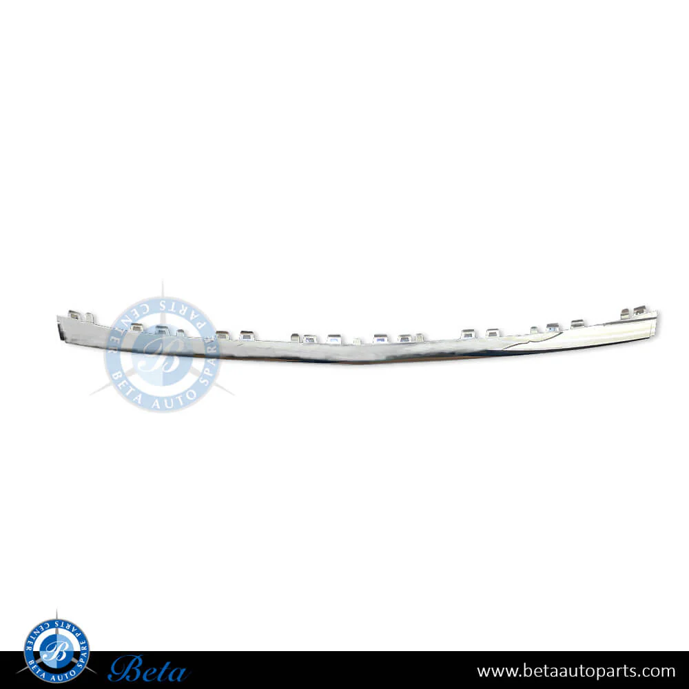 Mercedes S-Class W222 (2018-2020), Front Bumper Lower Moulding Normal AMG - Chrome (Center), China, 2228857600