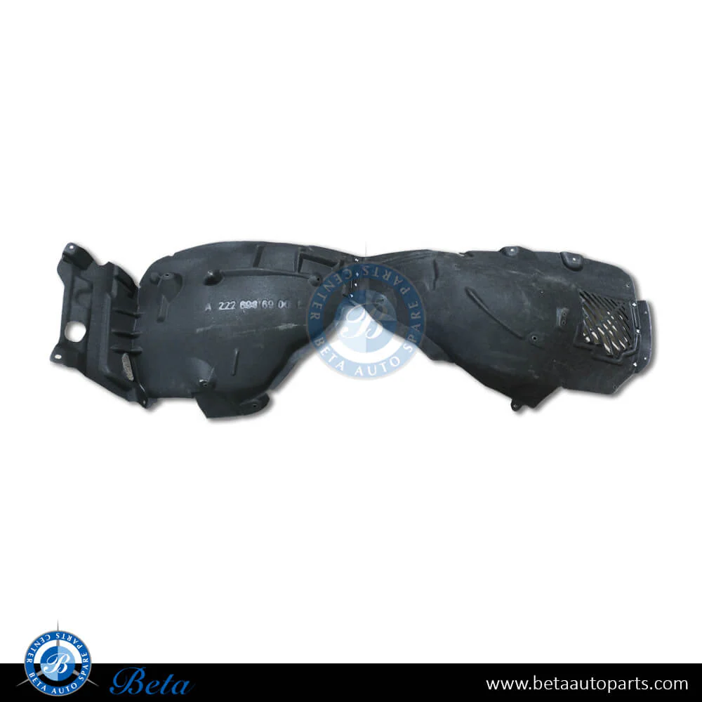 Mercedes S-Class W222 (2018-2020), Front Wheel Fender Liner AMG S63 Flannel (Left), China, 2226900405