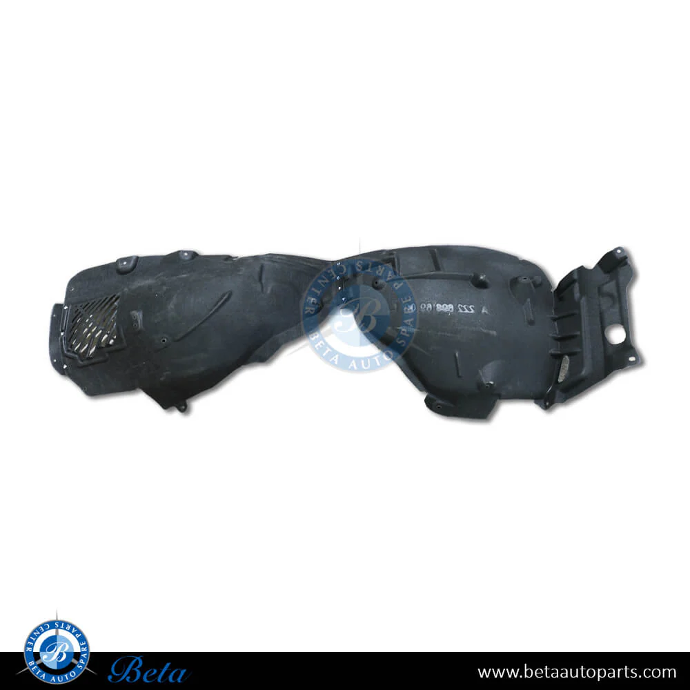Mercedes S-Class W222 (2018-2020), Front Wheel Fender Liner AMG S63 Flannel (Right), China, 2226900905
