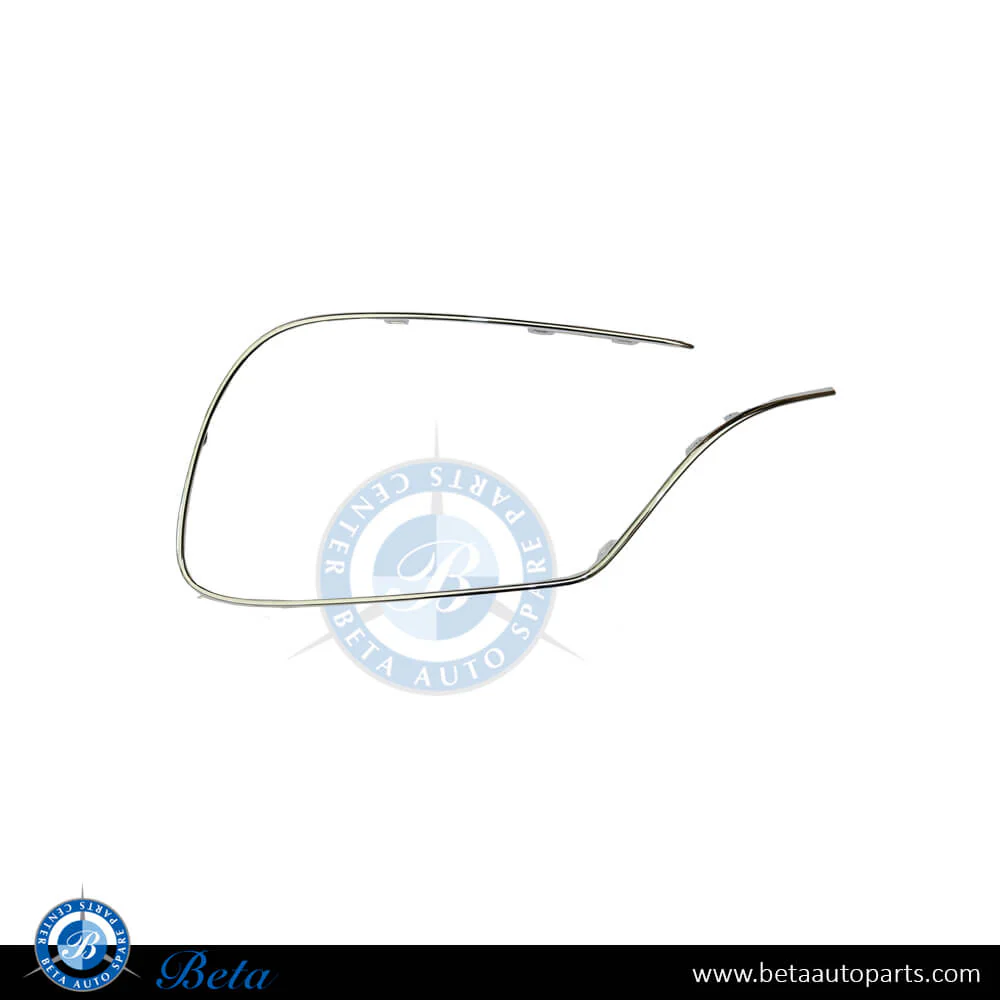 Mercedes S-Class W222 (2018-2020), Front Bumper Moulding AMG S63 S65 - Chrome (Right), Taiwan, 2228850601