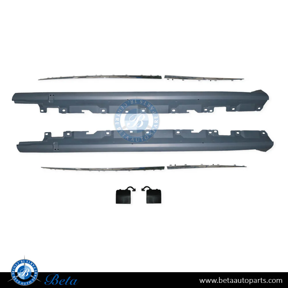 Mercedes S-Class W223 (2021-Up), Side Skirts Normal AMG, China, 2236988100 / 2236988200