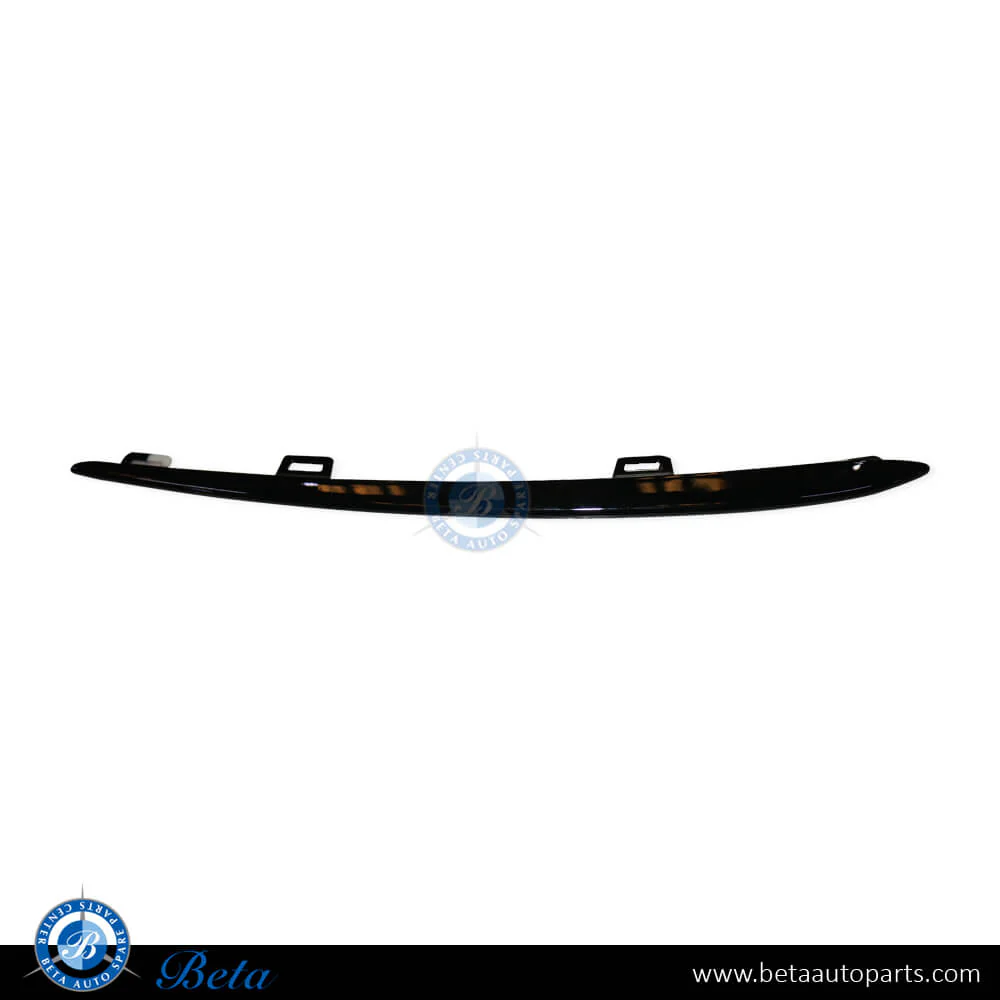 Mercedes GLE-Class W167 / C167 (2019-2023), Front Bumper Lower Grille Upper Moulding Normal AMG - Black (Left), China, 1678854705
